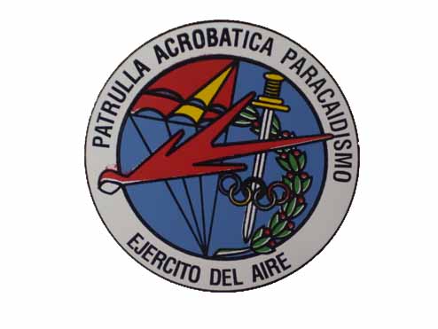 Pegatina Patrulla Acrobática Paracaidismo